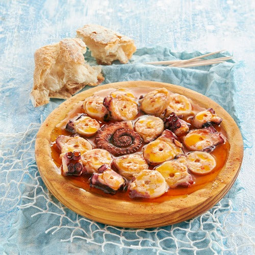 octopus met paprika, pulpo al pimenton