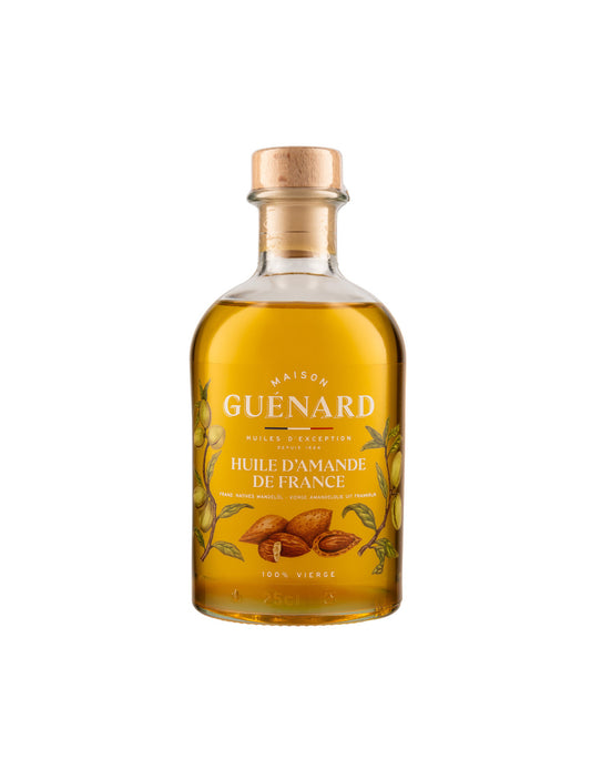 amandel olie, 100% vierge, 24cl, fles