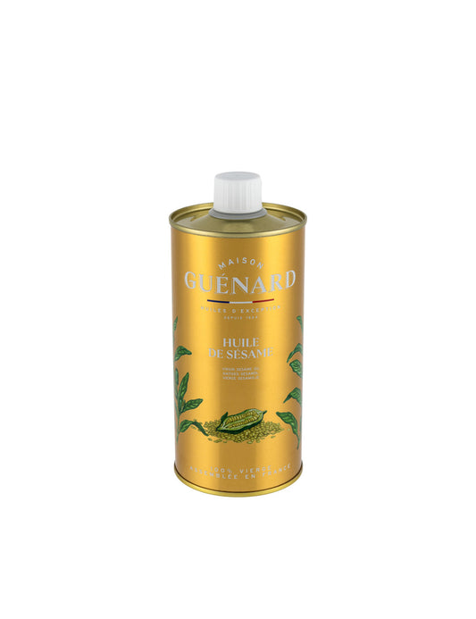 sesam olie, 100% virgin, 50 cl., blik