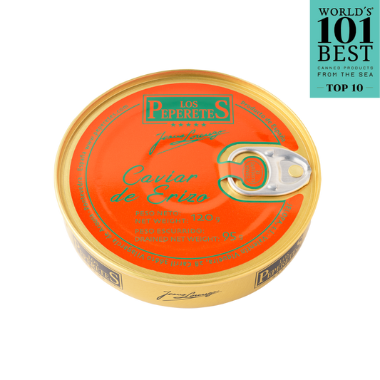 zee-egelkaviaar, caviar di erizo
