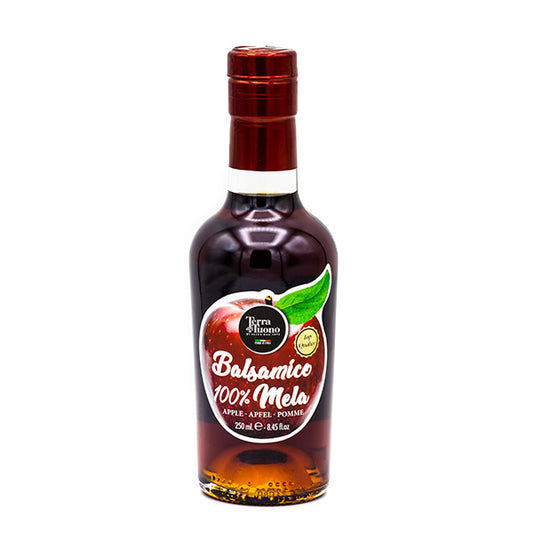 condimento 100% mela rossa-balsamico roze appel-terra del tuono-250ml