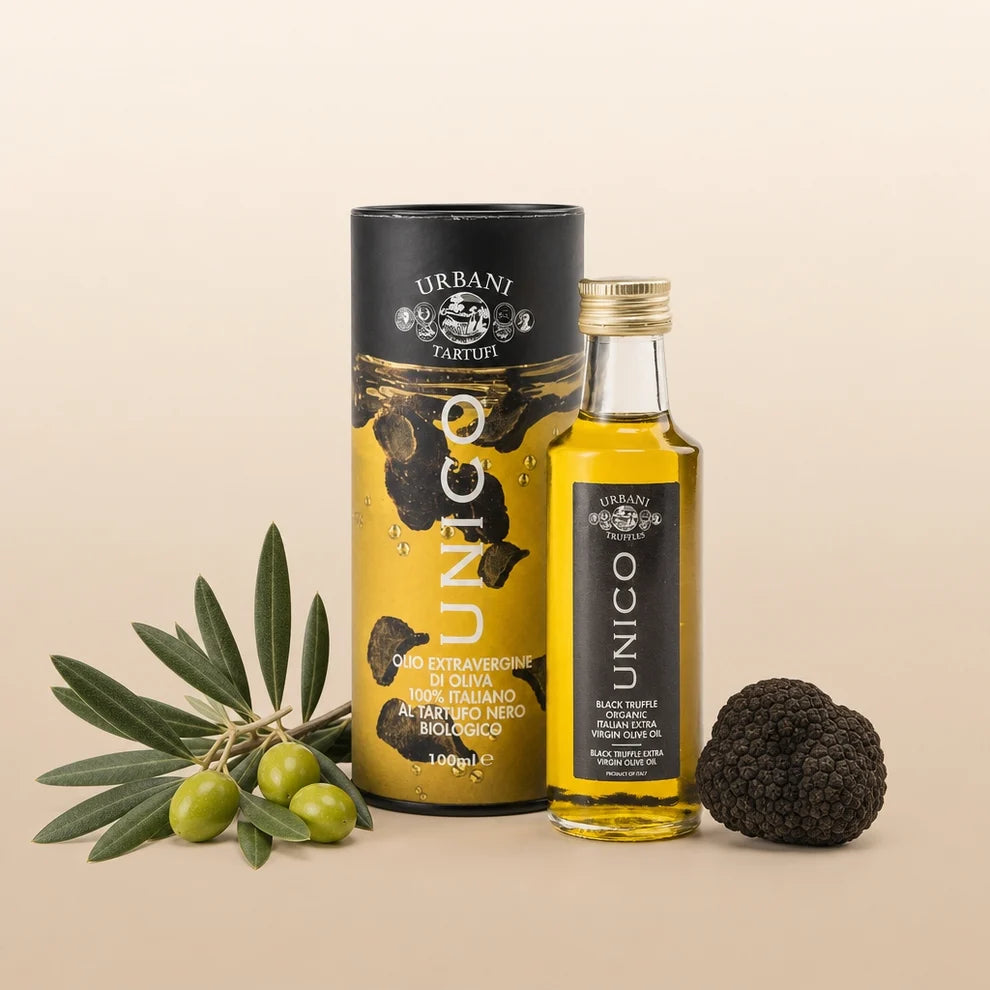 Olio al Tartufo Nero Bio UNICO 100ml - UNICO Biologische Zwarte Truffelolie 100 ml