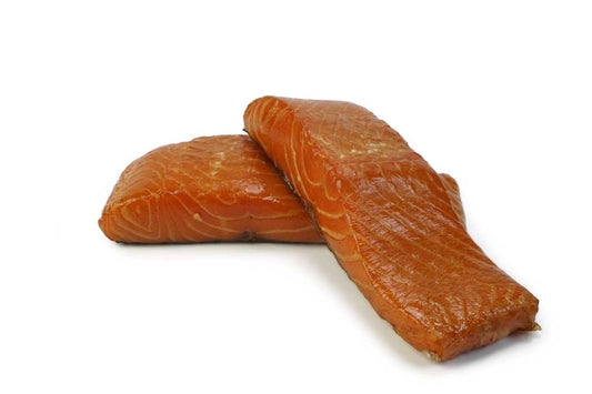 Gerookte Zalm, Warm Gerookt