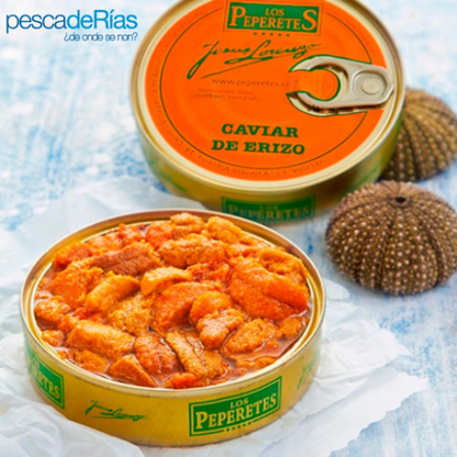 zee-egelkaviaar, caviar di erizo