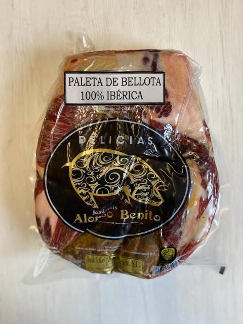 centro de paleta de bellota 100% iberica