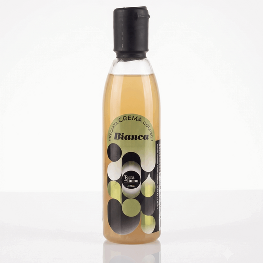 crema condimento balsamico bianco-terra del tuono-250ml