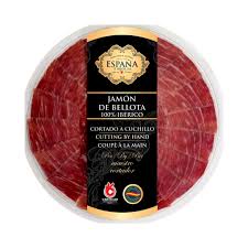 jamon de bellota cortado à cuchillo 90gr.