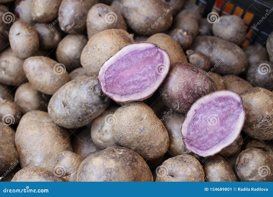 Aardappelen, Vitelotte, Purper