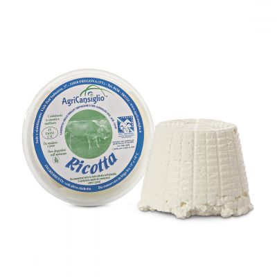 ricottina in cestello agricansiglio 300 gr.