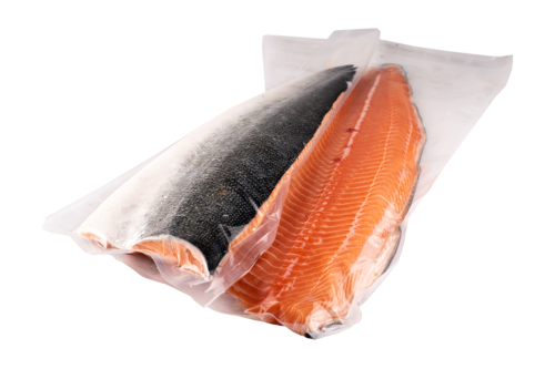 Zalm,Filet,+Vel,Geschrapt,3/4